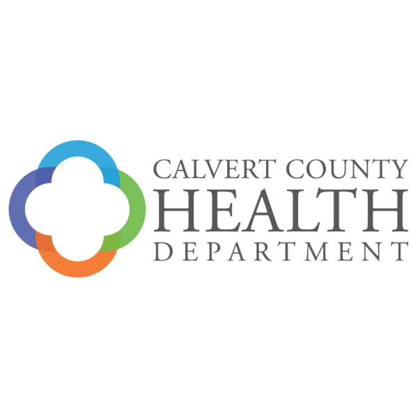 Calvert County Health Department Logo on their mobile vehicle