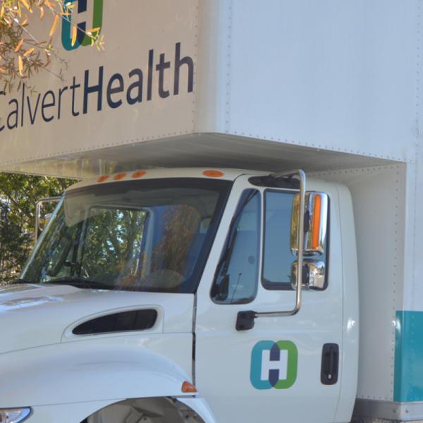 Calvert Health mobile van 