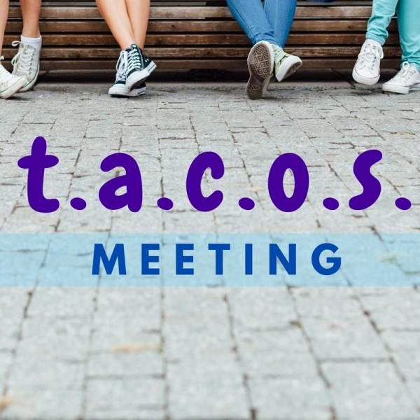 Picture of feet with T.A.C.O.S meeting
