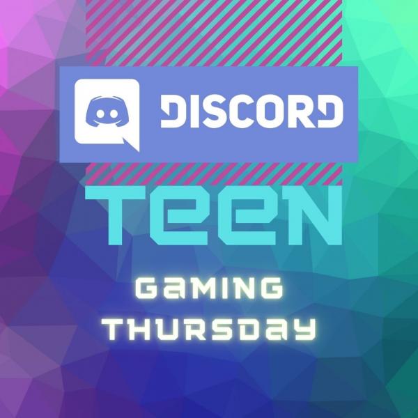 Image for event: Teen Gaming Thursday (DISCORD)